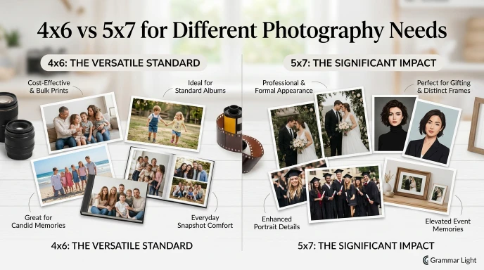 4x6 vs 5x7 for Different Photography Needs