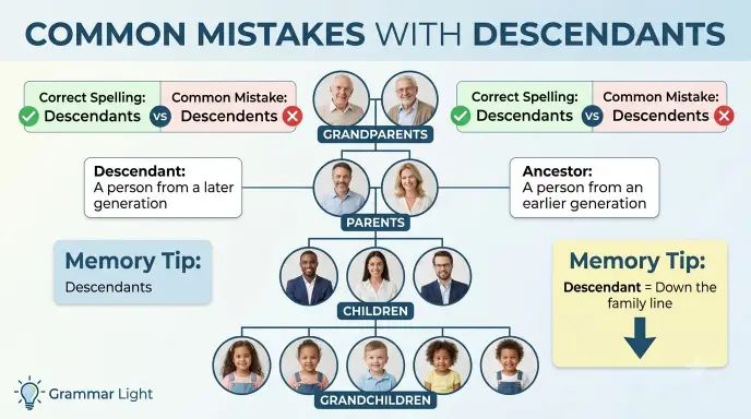 Common Mistakes With Descendants