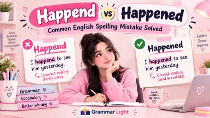 happend or happened