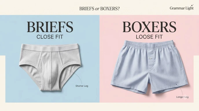 Briefs or Boxers