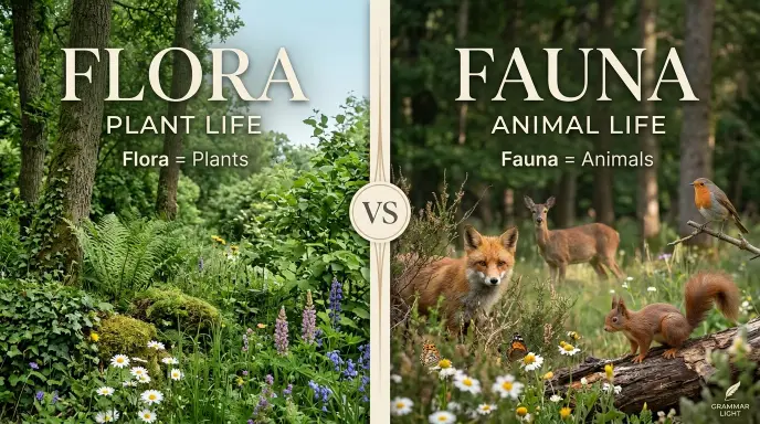 flora or fauna