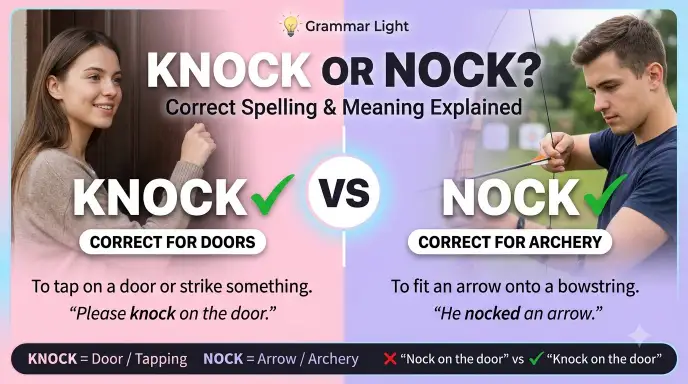 knock or nock