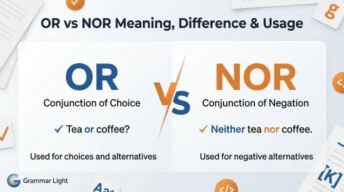 or nor