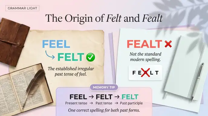 The Origin of Felt and Fealt