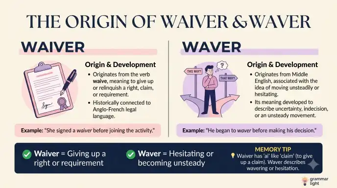 The Origin of Waiver and Waver