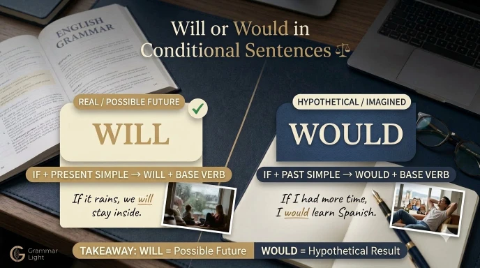 Will or Would in Conditional Sentences